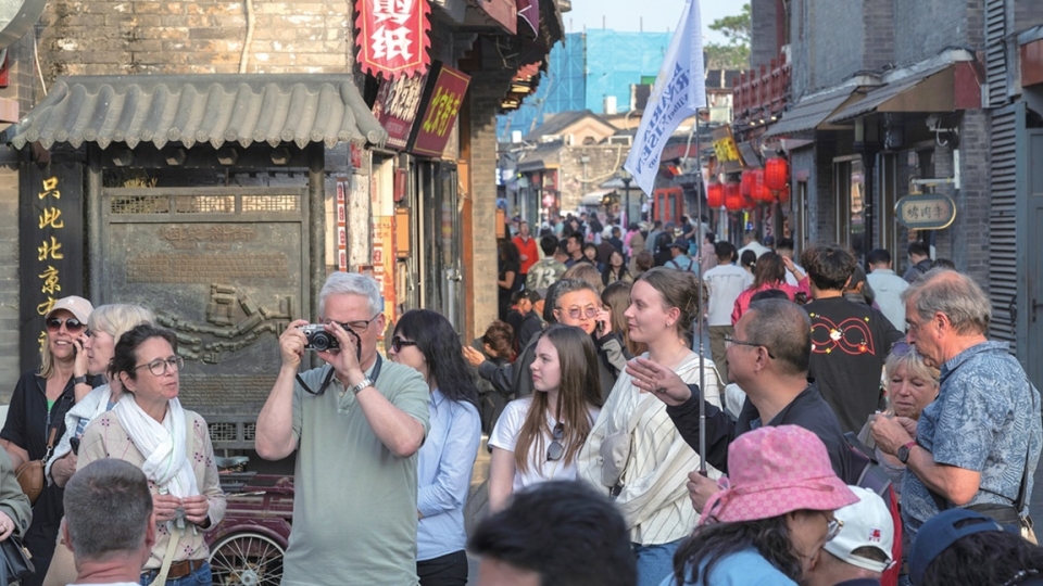 du khach quoc te tham quan Bac Kinh, du khach phuong Tay, du khach nuoc ngoai du lich Trung Quoc, tham Trung Quoc, tham Bac Kinh -vcg.jpg