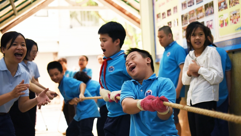 Sôi động Ngày hội Văn hóa - Thể thao của những học sinh đặc biệt