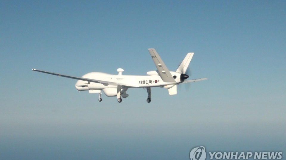 may bay khong nguoi lai Han Quoc, UAV Han Quoc, UAV quan su -Yonhap.jpg