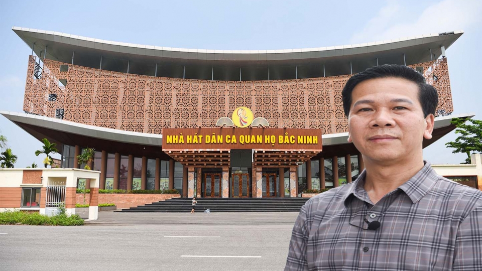 Cận cảnh Nhà hát dân ca Quan họ ở Bắc Ninh hơn 241 tỷ đồng xuống cấp trầm trọng