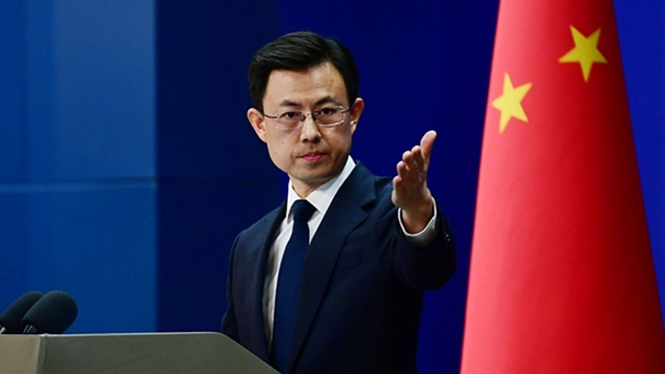 phat ngon vien Bo Ngoai giao Trung Quoc Quach Gia Con -bo ngoai giao trung quoc.jpg