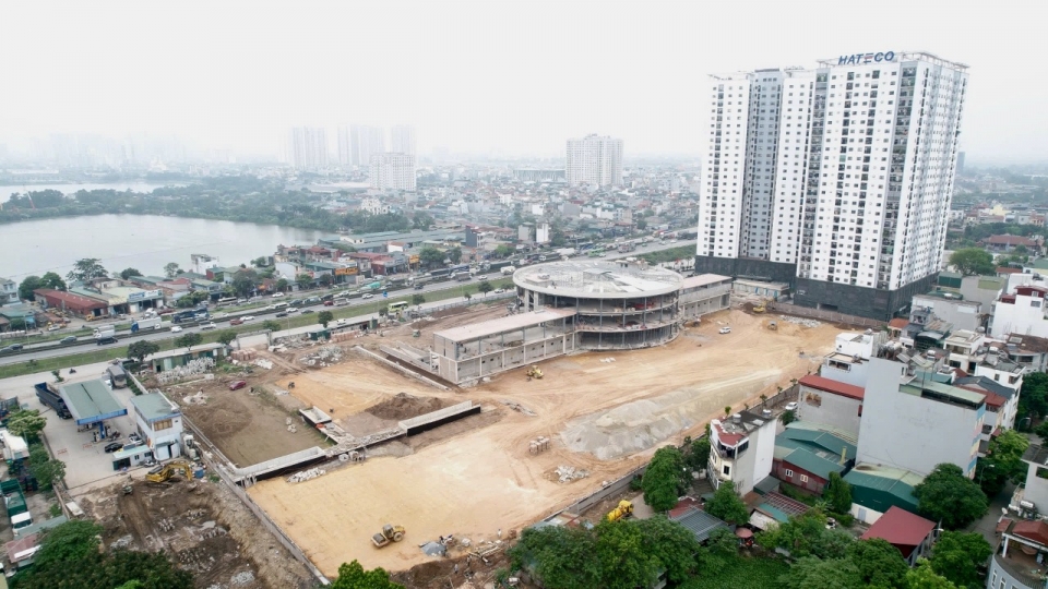 Tăng tốc về đích, bến xe Yên Sở định hình đầu mối giao thông phía Nam Hà Nội