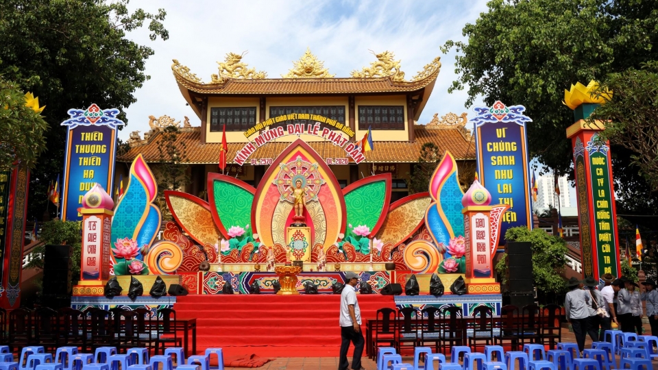 Lễ đài chính ại chùa Pháp Lâm , phường Hải Châu, TP Đà Nẵng.JPG