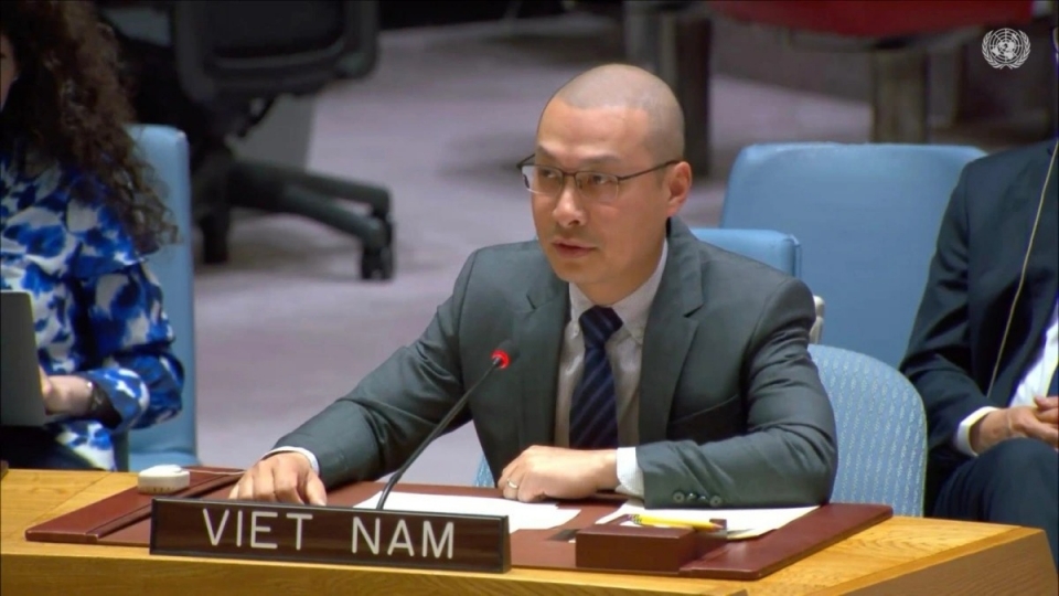 Minister-Counsellor Nguyen Hoang Nguyen, deputy permanent representative of Vietnam to the United Nations.jpg