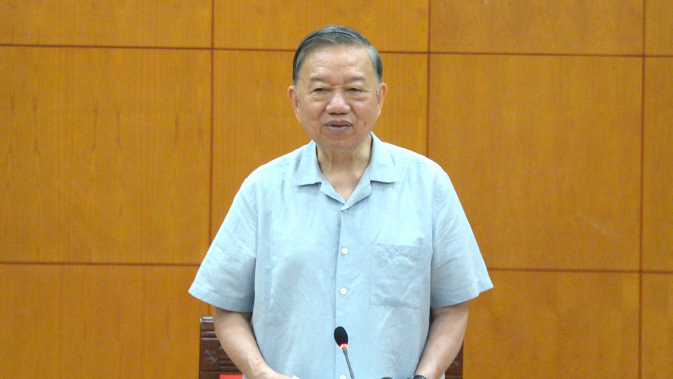 Tổng Bí thư, Chủ tịch nước Tô Lâm phát biểu tại buổi làm việc 2.JPG