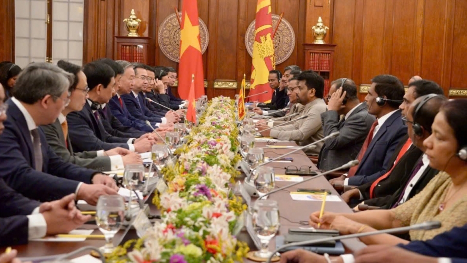 Vietnam, Sri Lanka hold talks1_0.jpg