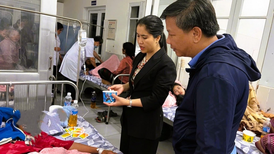 các bệnh nhânđang điều trị tại Bệnh viện Đa khoa khu vực Hướng Hóa, tỉnh Quảng Trị.jpg