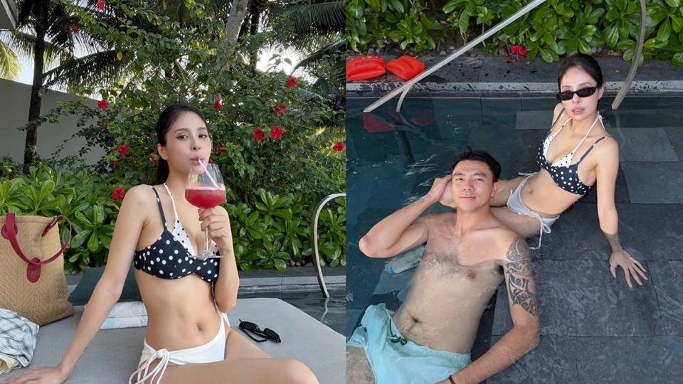 Sao Việt 28-5: Ca nương Kiều Anh diện bikini tận hưởng kỳ nghỉ bên gia đình