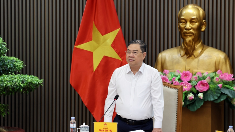 23-06_Phó Thủ tướng Thường trực Phạm Gia Túc phát biểu kết luận cuộc họp (Ảnh_ Phương Nguyên).jpg