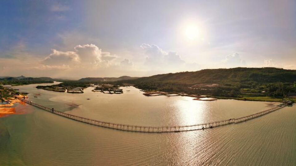 What to know about Vietnam's unusual wooden bridge rebuilt after every flood