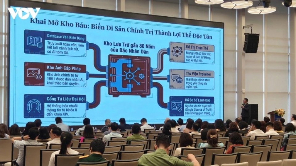 Vietnam’s revolutionary press has accumulated a vast body of data over more than a century, underscoring the need for effective digital management and use.jpg