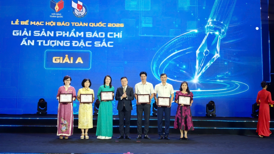 Ấn tượng Lễ bế mạc và trao giải tại Hội báo toàn quốc 2026