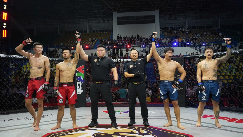 MMA Lion Championship 33: Mãn nhãn màn so tài VĐV Việt Nam và võ sĩ Trung Quốc