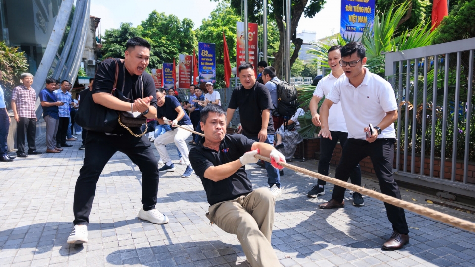 Tưng bừng Hội chợ kỷ niệm 81 năm thành lập Đài Tiếng nói Việt Nam