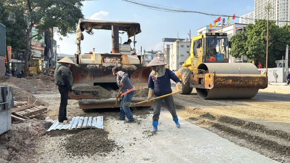 Vành đai 2,5 tăng tốc trên từng công trường, hướng tới thông xe kỹ thuật vào 10/10