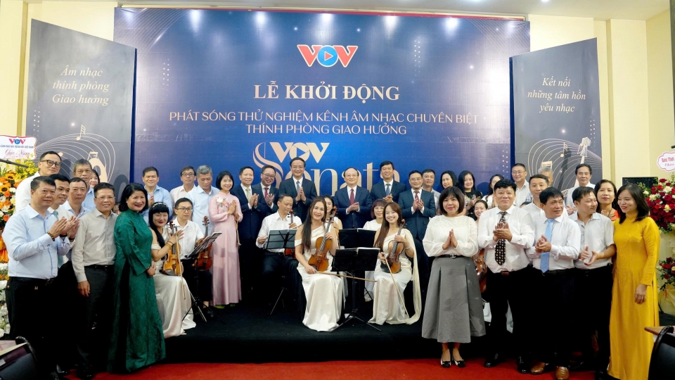 Toàn cảnh lễ khởi động phát sóng thử nghiệm Kênh âm nhạc VOV Sonata - FM89
