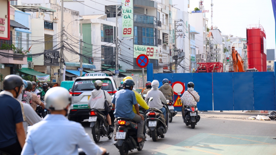 Trung tâm TP.HCM thành đại công trường