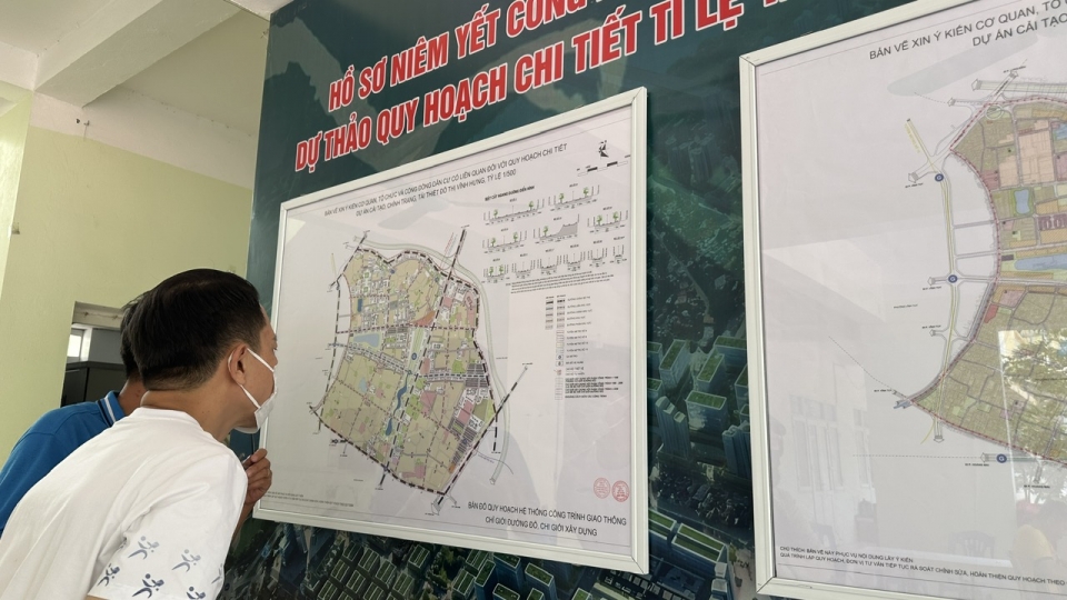 Người dân Vĩnh Hưng góp ý quy hoạch tái thiết đô thị, kiến nghị bảo đảm quyền lợi