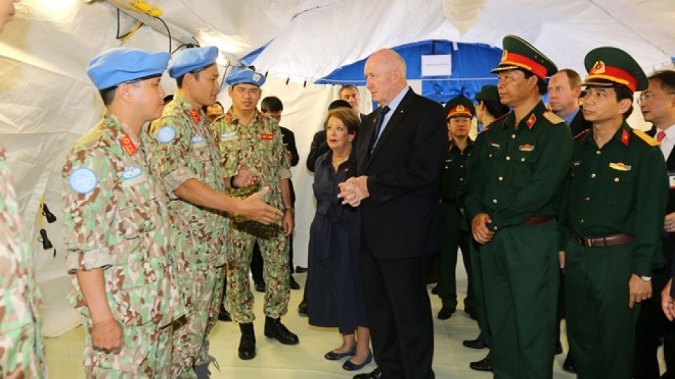 Australian Governor-General visits Vietnam’s level-2 field hospital