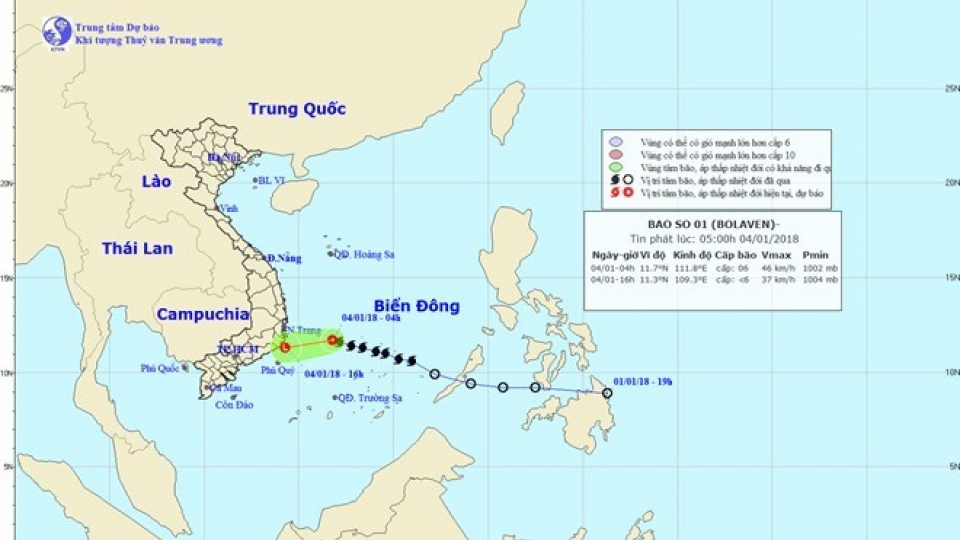 Storm Bolaven weakens before landing in Vietnam