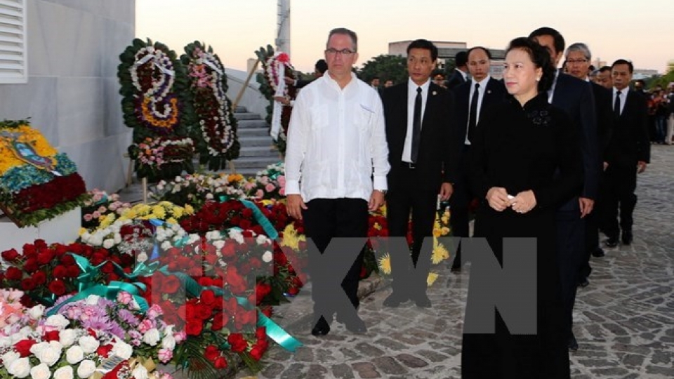 NA Chairwoman pays tribute to Cuba revolutionary leader