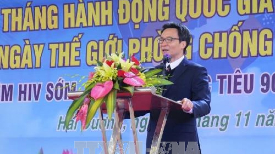 The nation aims for treatment to all HIV carriers