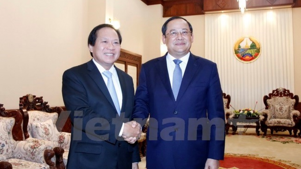 Vietnam-Laos information-communications cooperation applauded