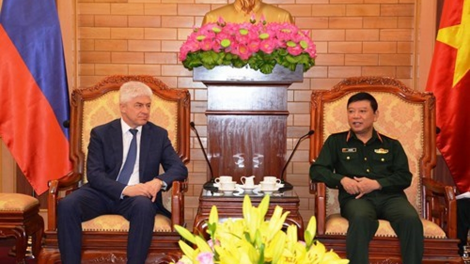 Vietnam, Russia intensify cooperation in military security