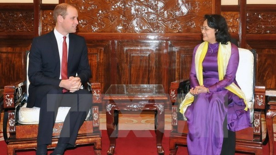 Vice President meets UK Prince