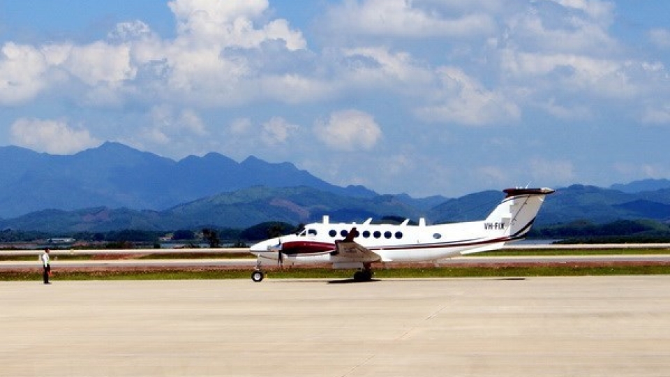 Van Don International Airport welcomes first plane