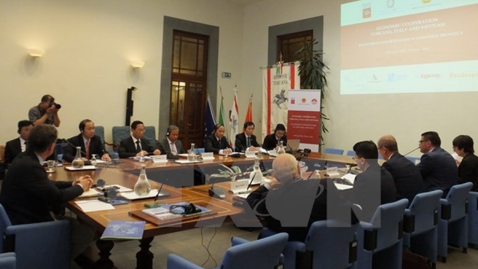 Vinh Phuc seeks partnerships with Italy’s Tuscany