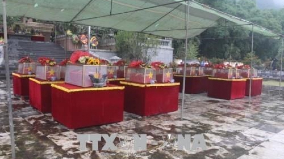 An Giang finds remains of 116 fallen soldiers