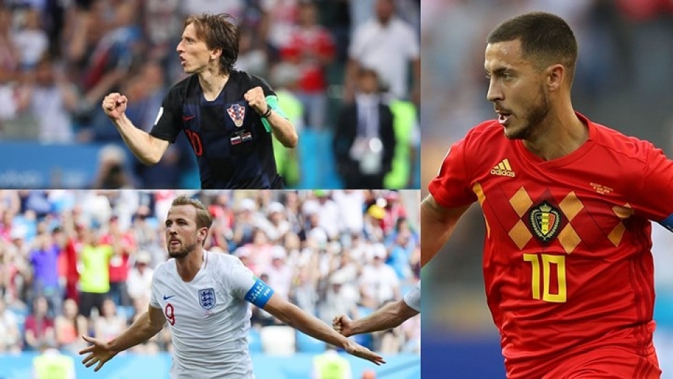 Eden Hazard shows the best form at 2018 World Cup