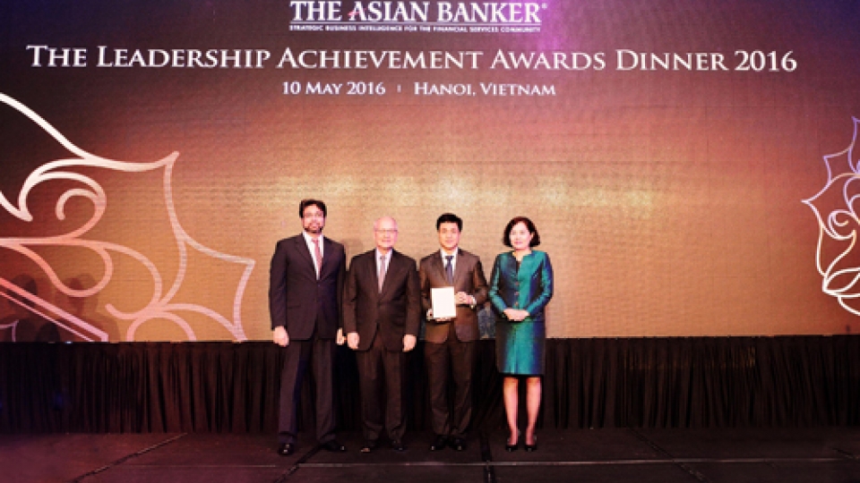 Vietcombank receives three Asian Banker awards