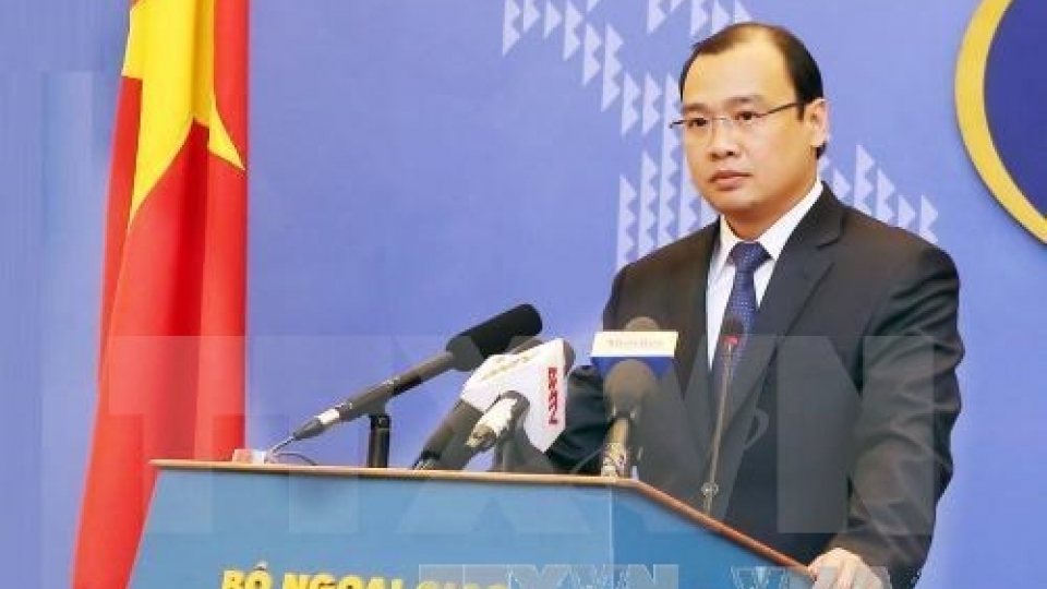 Spokesperson asks for respect for Vietnam’s sovereignty in East Sea