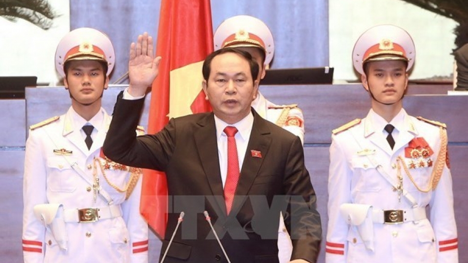 World leaders congratulates new President Tran Dai Quang