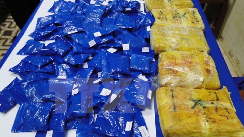 Border guards bust cross-border drug trafficking rings