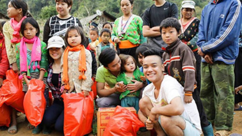 Charity tourism shares humanity values