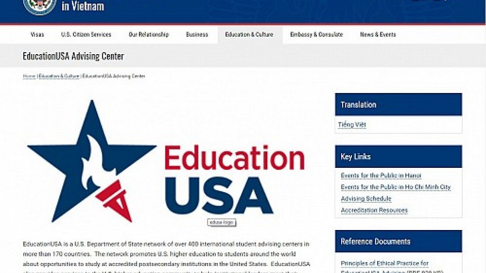 US embassy to hold higher education fair in Hanoi this week