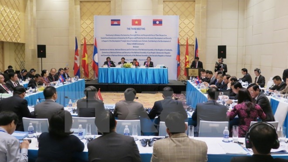 Vietnam, Laos, Cambodia discuss development triangle area