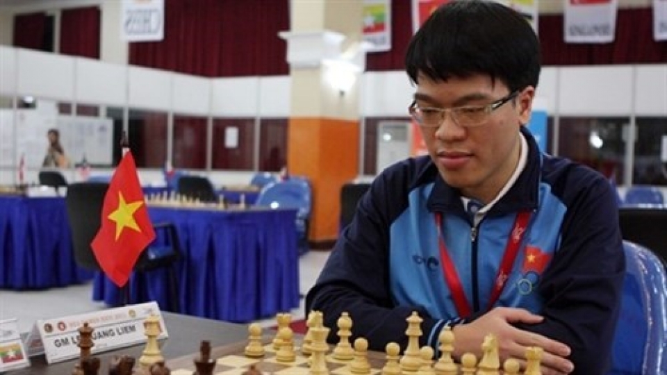 Liem ranks 2nd at Asian chess championship