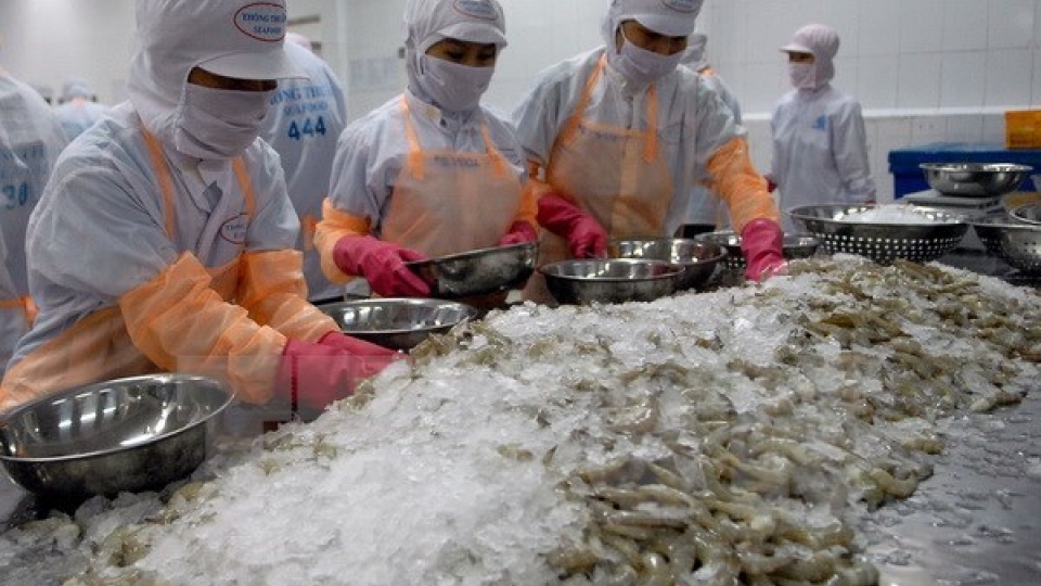 Shrimp export up nearly 16 pct in first half