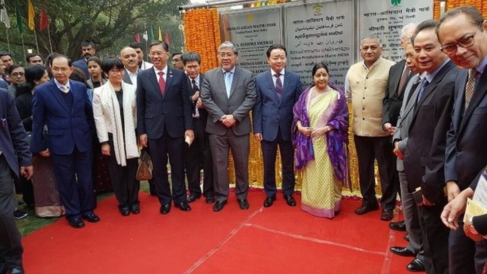 India-ASEAN friendship park inaugurated in New Delhi