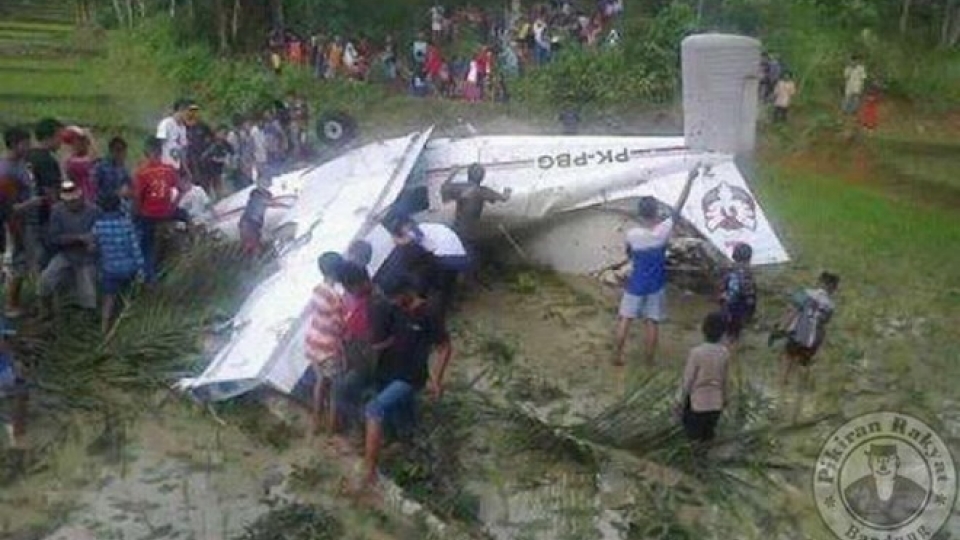Training aircraft crashes in west Indonesia, no fatalities reported