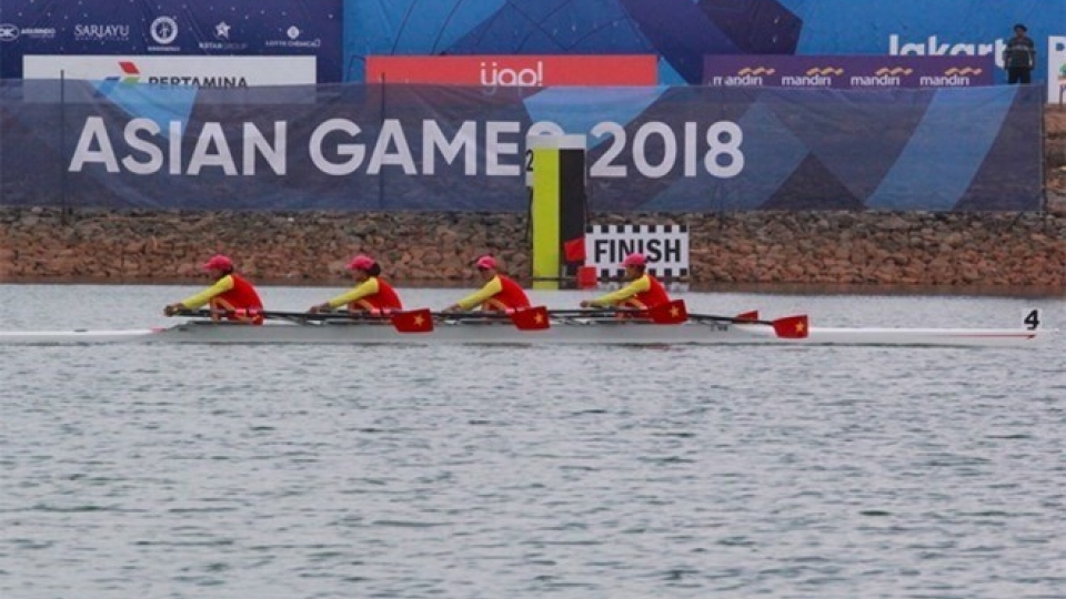 ASIAD 2018: Vietnamese rowers bring home one more silver