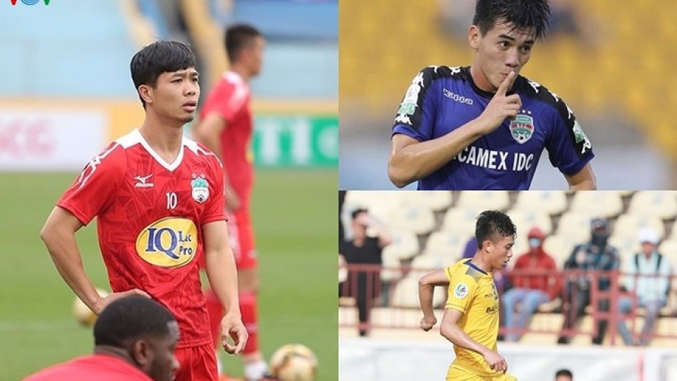 Tien Linh, Quang Hai among top scorers in V-League 2018