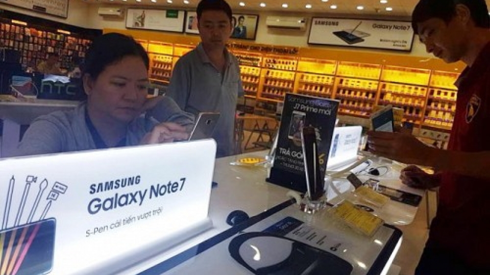 Samsung’s halt of Note 7 production to affect Vietnam’s exports