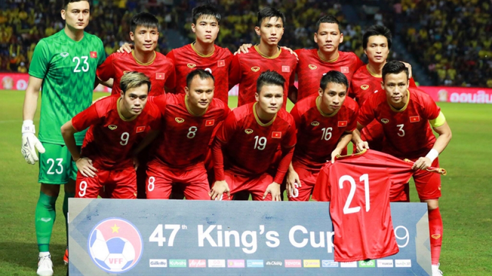 National squad enjoys bonus following victory over Thailand