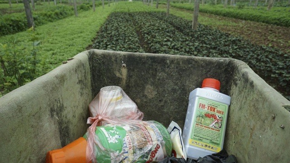 Hanoi tackles plant protection packaging waste