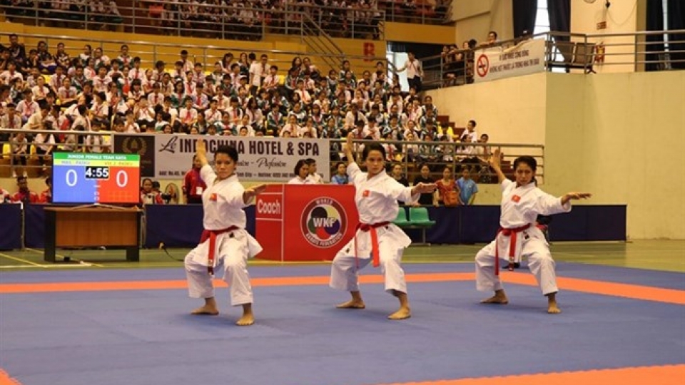 Vietnam wins 29 golds at regional karate tourney